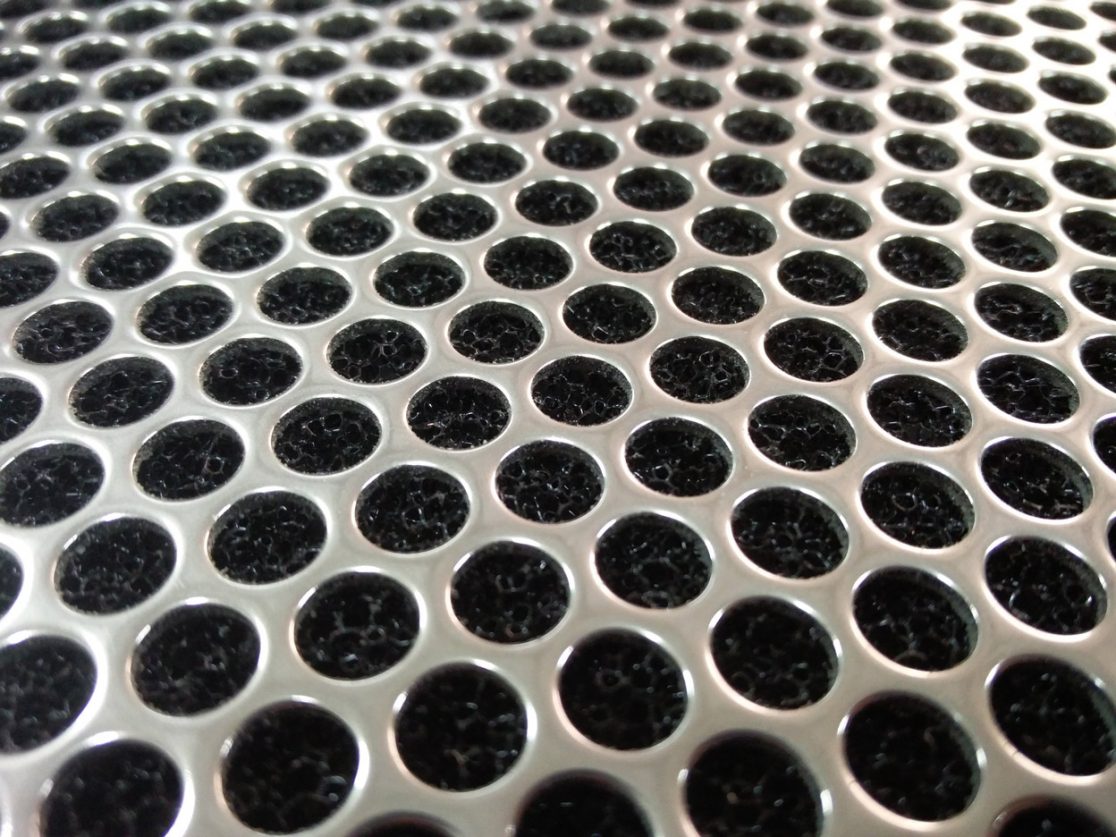 Polished stainless steel front grill Discosmash